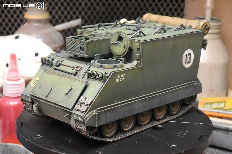 [模型製作記] M577 裝甲指揮車 1/35