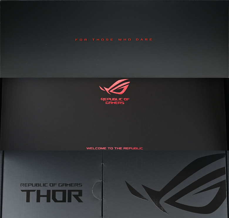 點我看大圖 ROG THOR III 1000W ATX 3.1白金全模組電源開箱