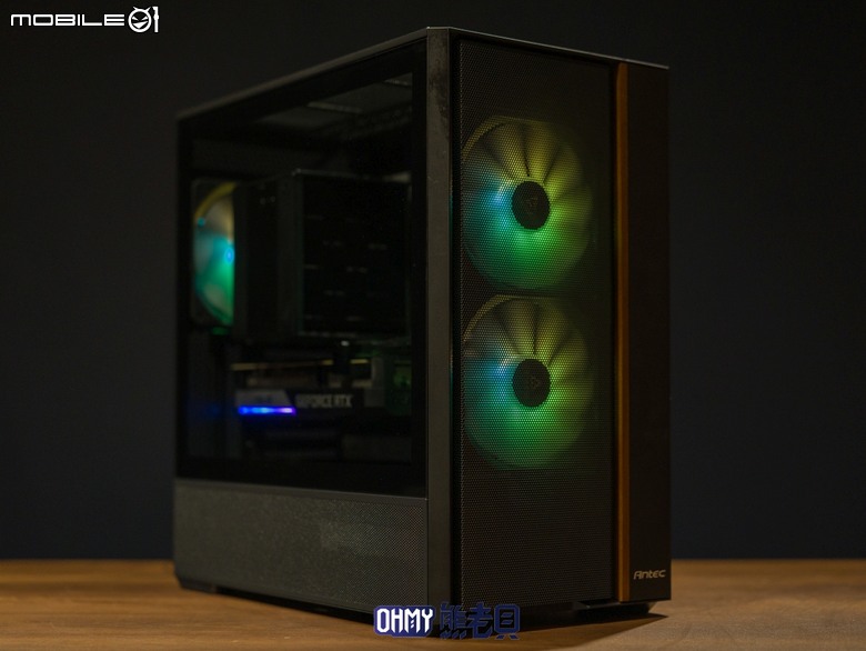 ANTEC FLUX REAR 高通風性+木頭元素機殼