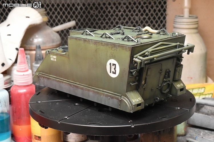 [模型製作記] M577 裝甲指揮車 1/35