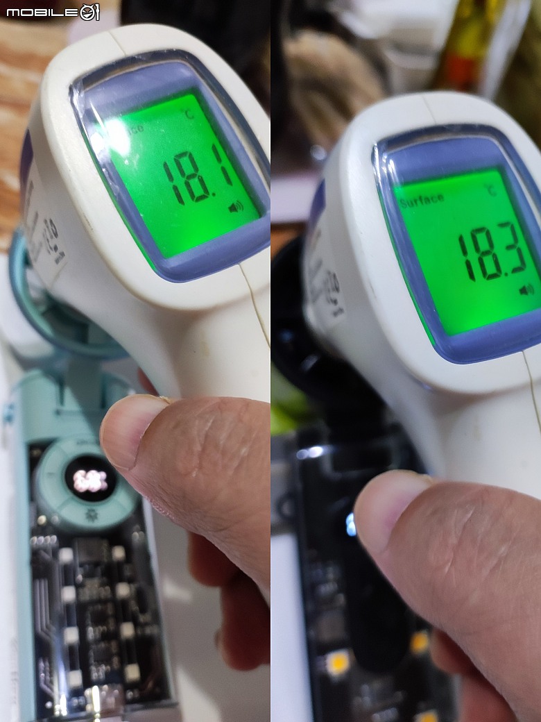 JF158透明摺疊制冷風扇(米覓同規mimax P3000)開箱測試