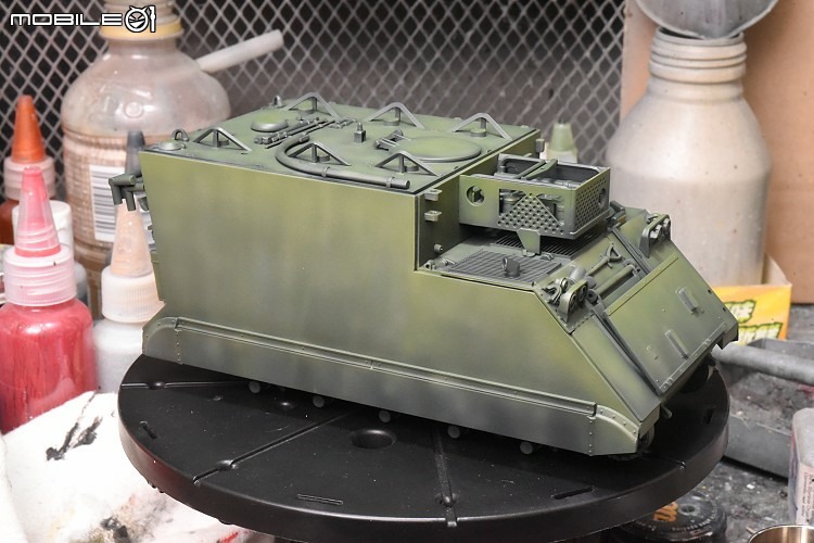 [模型製作記] M577 裝甲指揮車 1/35