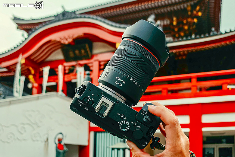 Canon EOS R6 V + RF20-50mm f/4L PZ 評測報告｜首款全幅方塊機、搭載 7K Open Gate 終極殺招！
