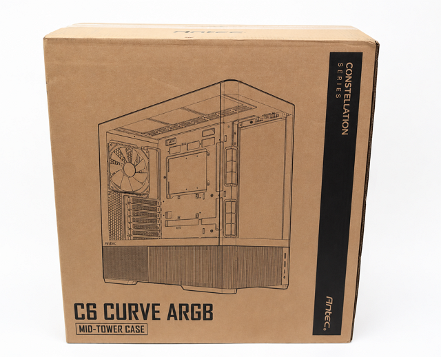 寬廣視野 Antec 安鈦克 C6C AIR 三面曲面玻璃海景機殼
