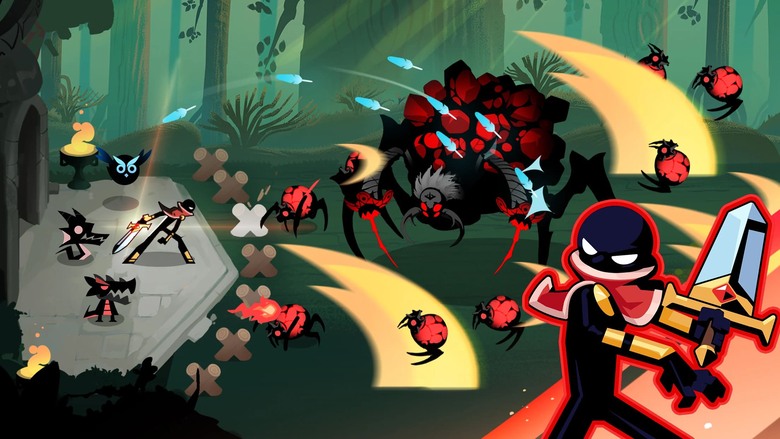 《棍人防禦:生存塔防》Stickman Defense Survival TD 終極火柴人塔防挑戰 | 結合 Roguelike、塔防、生存與放置 RPG 元素 帶來超高自由度的策略戰鬥體驗
