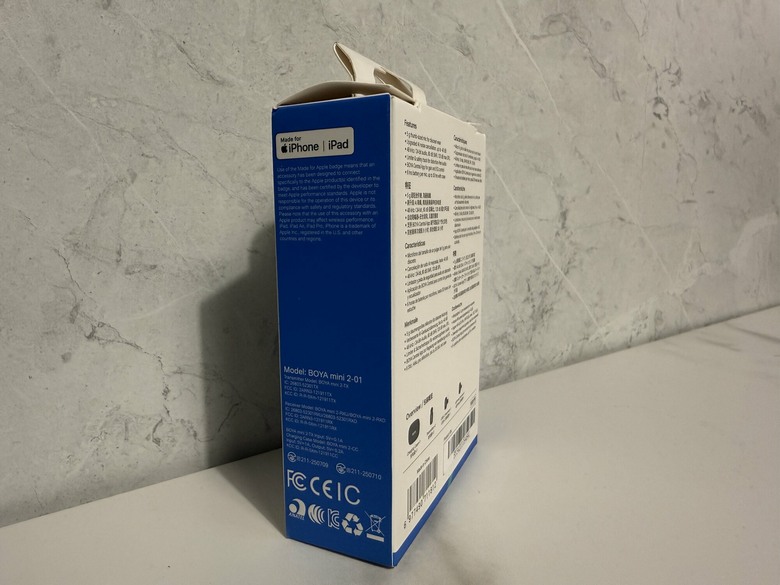 點我看大圖 【小宅開箱】手機創作者必備!BOYA mini2 超輕 5g 無線麥克風 + AI 降噪 開箱