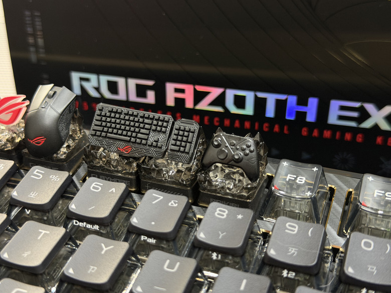 【開箱】24K鍍金aka尊爵不凡版敗家之眼｜ROG 20週年限定版鍵鼠組+鍵帽