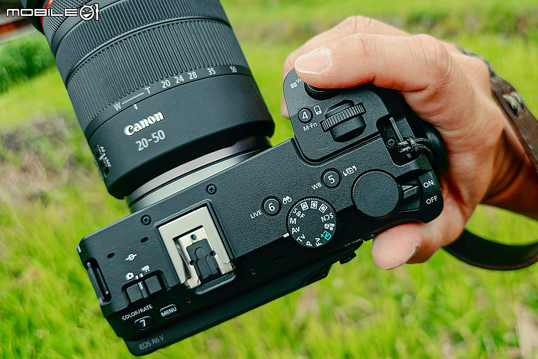 Canon EOS R6 V + RF20-50mm f/4L PZ 評測報告｜首款全幅方塊機、搭載 7K Open Gate 終極殺招！