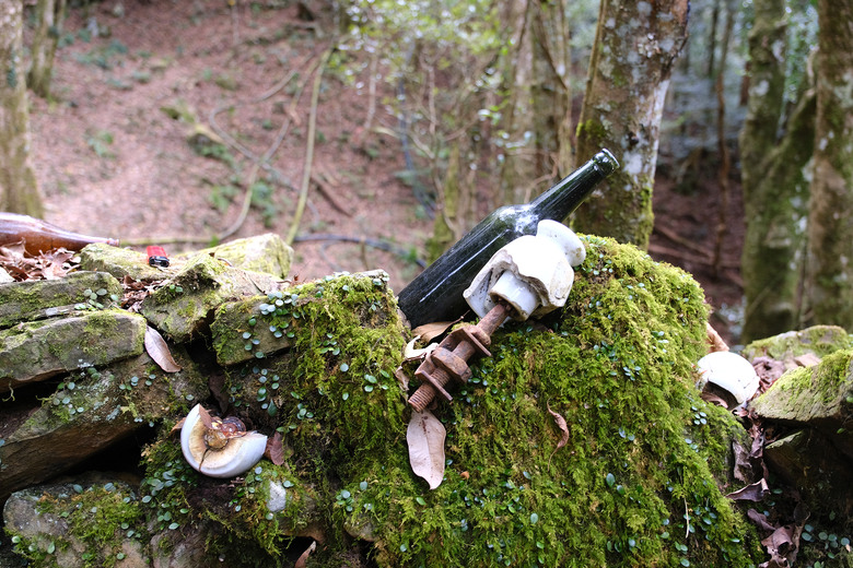 點我看大圖 【比大鳥縱走】隱沒在深山裡的日軍軍營遺址 | 五峰天際線