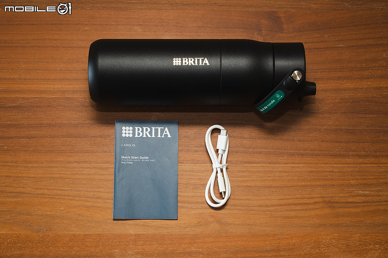 BRITA LARQ iQ 探索智能淨水保冰杯開箱｜UV-C 殺菌、智慧追蹤飲水紀錄、濾水保冰一次到位
