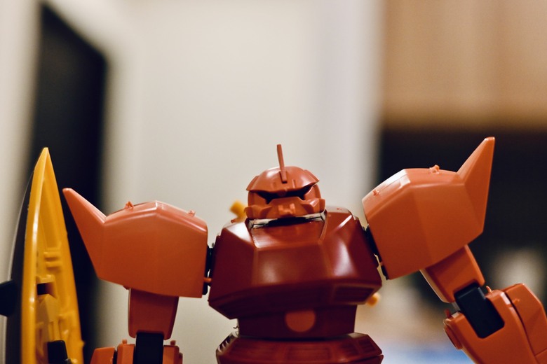 紅色有角三倍速【全家人的驚喜】HGUC MS-14S 夏亞專用傑爾古格 開箱分享