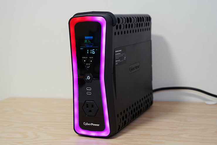 CyberPower GX150C2M 開箱：首款內建 RGB 燈效的「電競風 UPS」，守護遊戲玩家的頂規硬體！