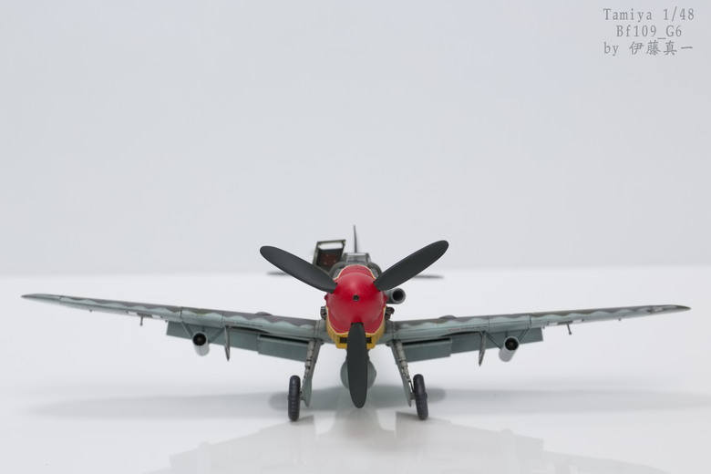 【模型樣品製作】TAMIYA 1/48 Bf109 G-6 後期型 #61128