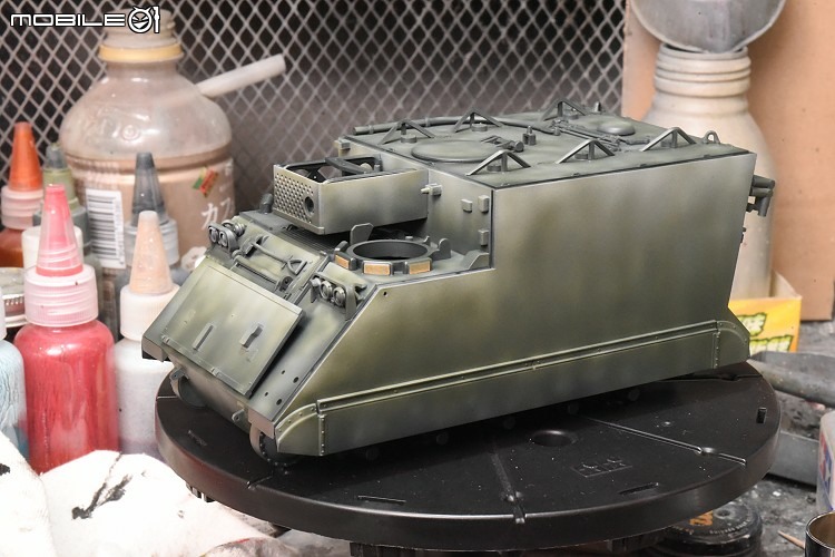 [模型製作記] M577 裝甲指揮車 1/35