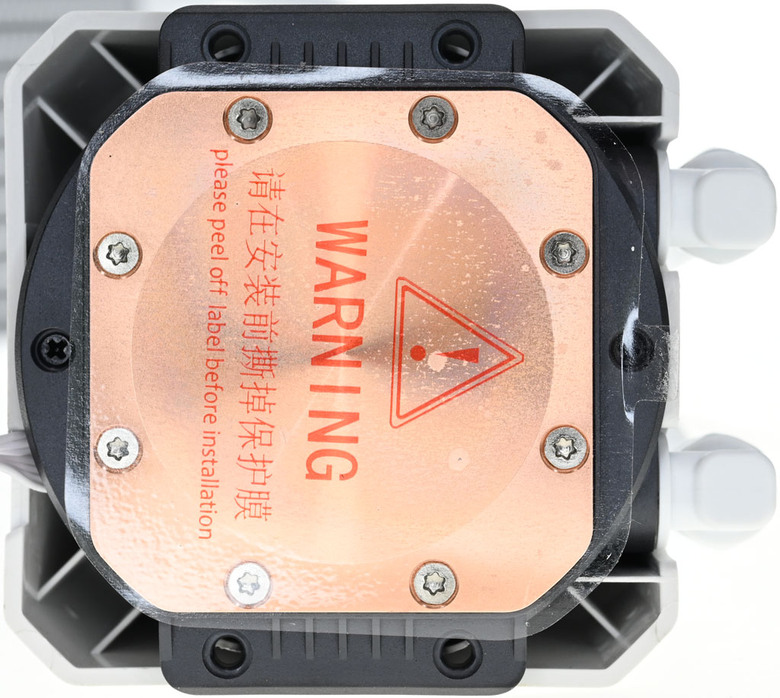 點我看大圖 JONSBO TX-360 ARGB 360mm白色一體式水冷散熱器開箱