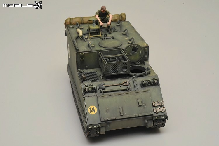 [模型製作記] M577 裝甲指揮車 1/35