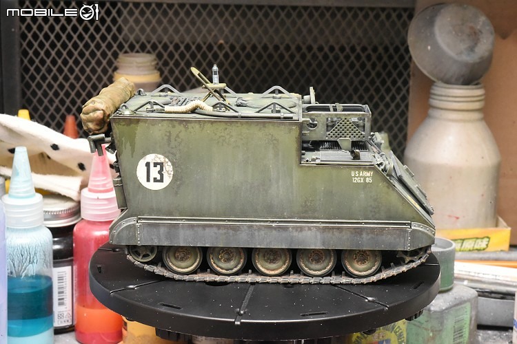 [模型製作記] M577 裝甲指揮車 1/35