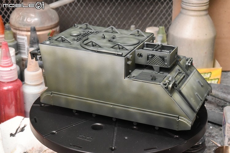 [模型製作記] M577 裝甲指揮車 1/35