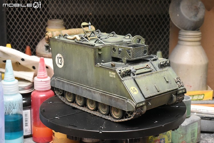 [模型製作記] M577 裝甲指揮車 1/35