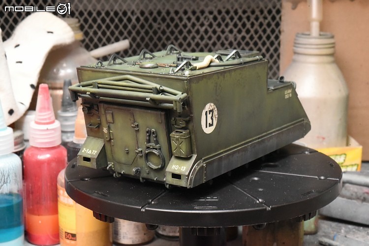 [模型製作記] M577 裝甲指揮車 1/35