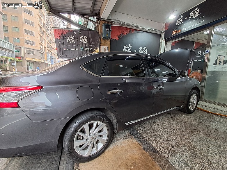 ★ 櫻花美學 の 匠人工藝 《 Nissan X-TRAIL 》Sentra KYB黑桶、ELF機油、氫氣除碳