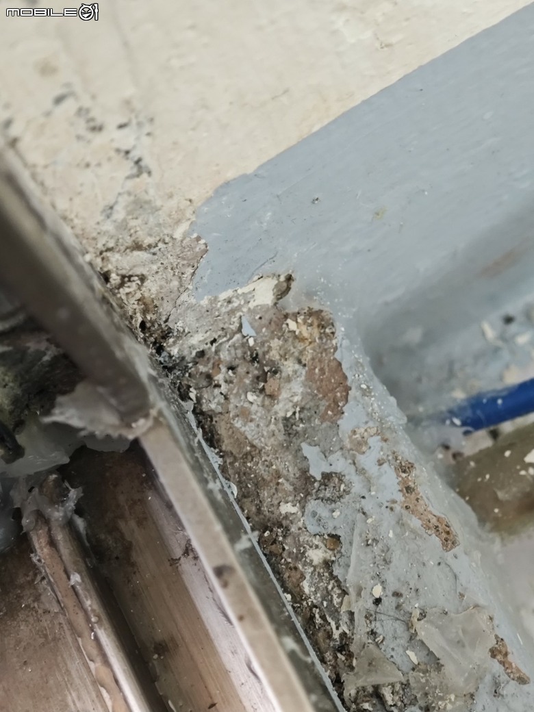 (DIY)落地窗框修繕過程分享