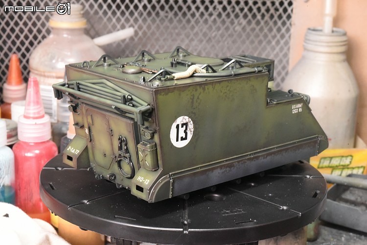 [模型製作記] M577 裝甲指揮車 1/35
