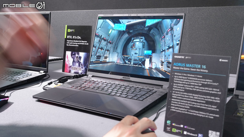 [COMPUTEX] 技嘉40週年INFINITY藍圖 (主機板、顯示卡、5K MINI LED、雕妹機、電競筆電)