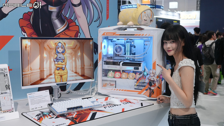 [COMPUTEX] 技嘉40週年INFINITY藍圖 (主機板、顯示卡、5K MINI LED、雕妹機、電競筆電)