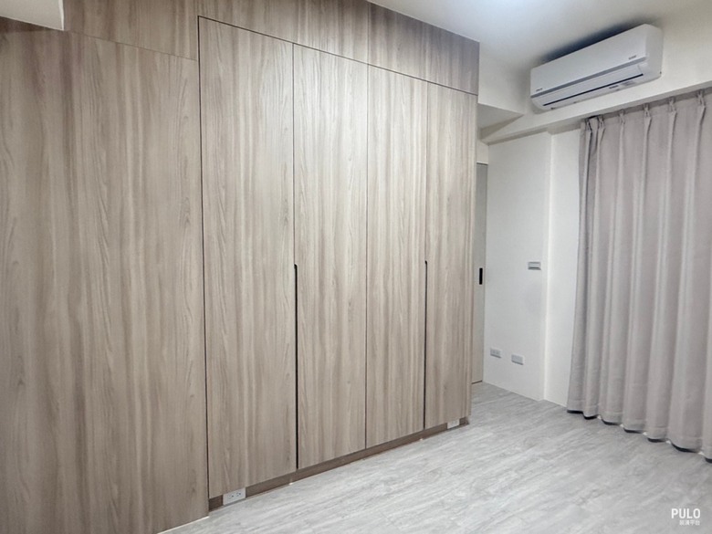 【開箱】桃園中古屋輕裝潢,13坪小宅用系統櫃隔出獨立臥室