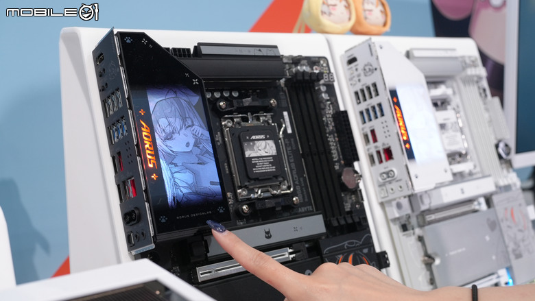 [COMPUTEX] 技嘉40週年INFINITY藍圖 (主機板、顯示卡、5K MINI LED、雕妹機、電競筆電)