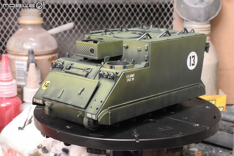 [模型製作記] M577 裝甲指揮車 1/35