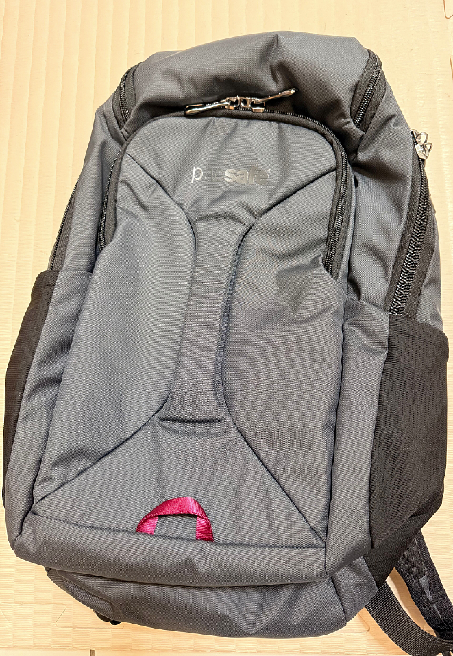~~開箱~~ Pacsafe 防盜海龜背包EXP 28L