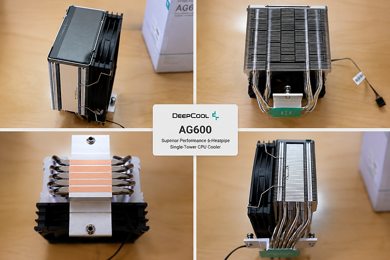 DeepCool 九州風神單塔空冷再添戰力 AG600 與 AG400 ARGB V2