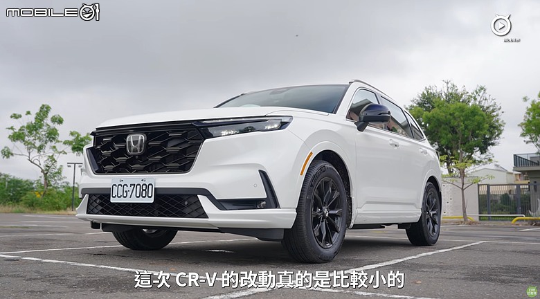 【影音試駕】小改款Honda CR-V e:HEV，雖遲，但到！