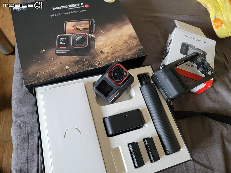 點我看大圖 insta360 Ace Pro 2 與 DJI Action 5 Pro 二少爺不專業開箱 及簡易對比心得分享