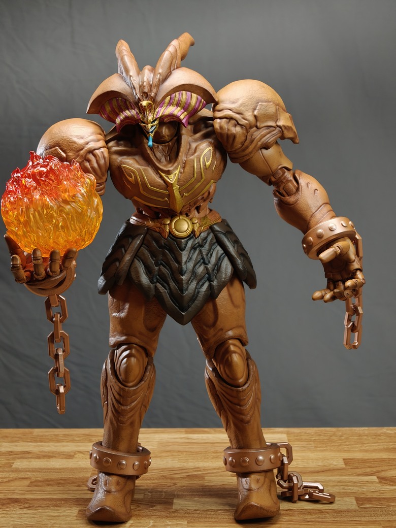 易玩天開 遊戲王 黑暗大法師 EXODIA 可動人偶 ┇等待一年半，換來失望