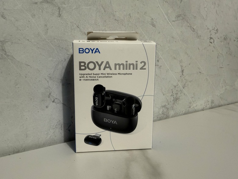 點我看大圖 【小宅開箱】手機創作者必備!BOYA mini2 超輕 5g 無線麥克風 + AI 降噪 開箱