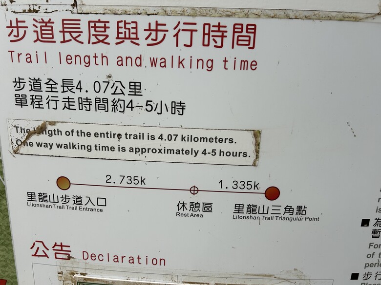 瑯 嶠 首 岳 - 里 龍 山 (小百岳編號80)