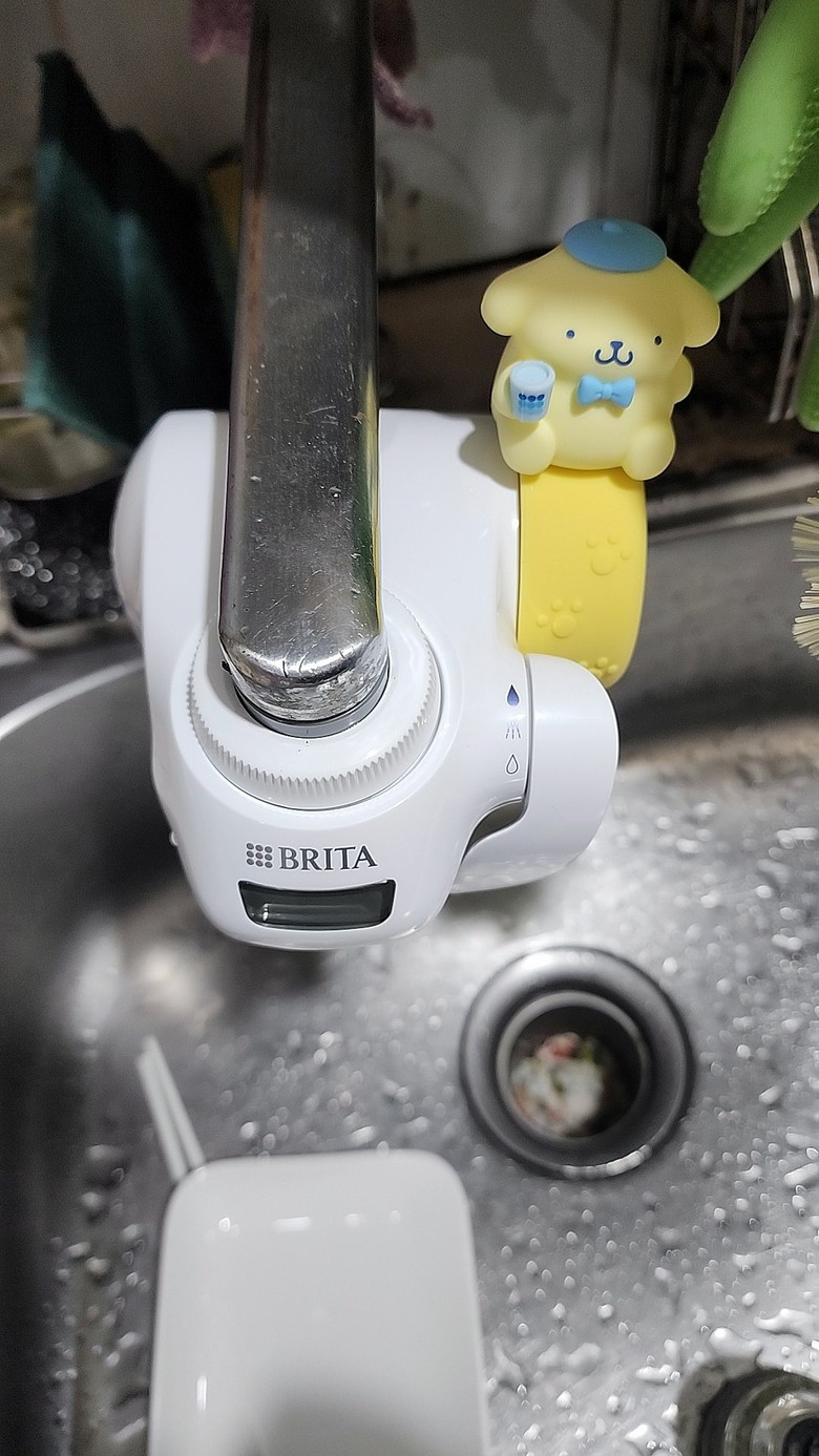 【 BRITA ON TAP Pro 5重濾菌龍頭濾水器 】終於買來開箱安裝了