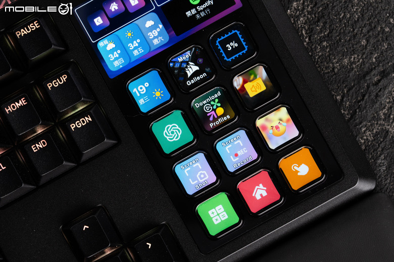 CORSAIR GALLEON 100 SD 鍵盤開箱體驗 整合 Stream Deck 設計提供寬廣自訂功能的強大創作工具