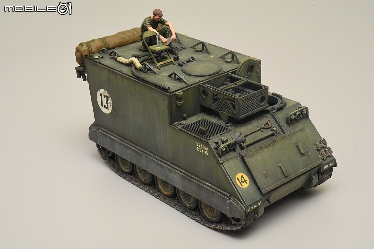 [模型製作記] M577 裝甲指揮車 1/35