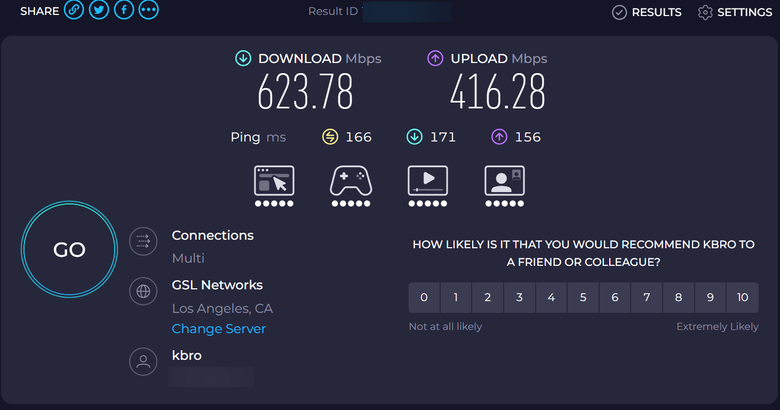 點我看大圖 凱擘 DOCSIS 3.1 對稱1Gbps網路 簡單實測