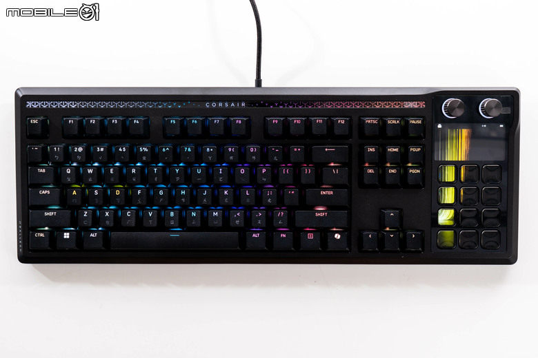 CORSAIR GALLEON 100 SD 鍵盤開箱體驗 整合 Stream Deck 設計提供寬廣自訂功能的強大創作工具