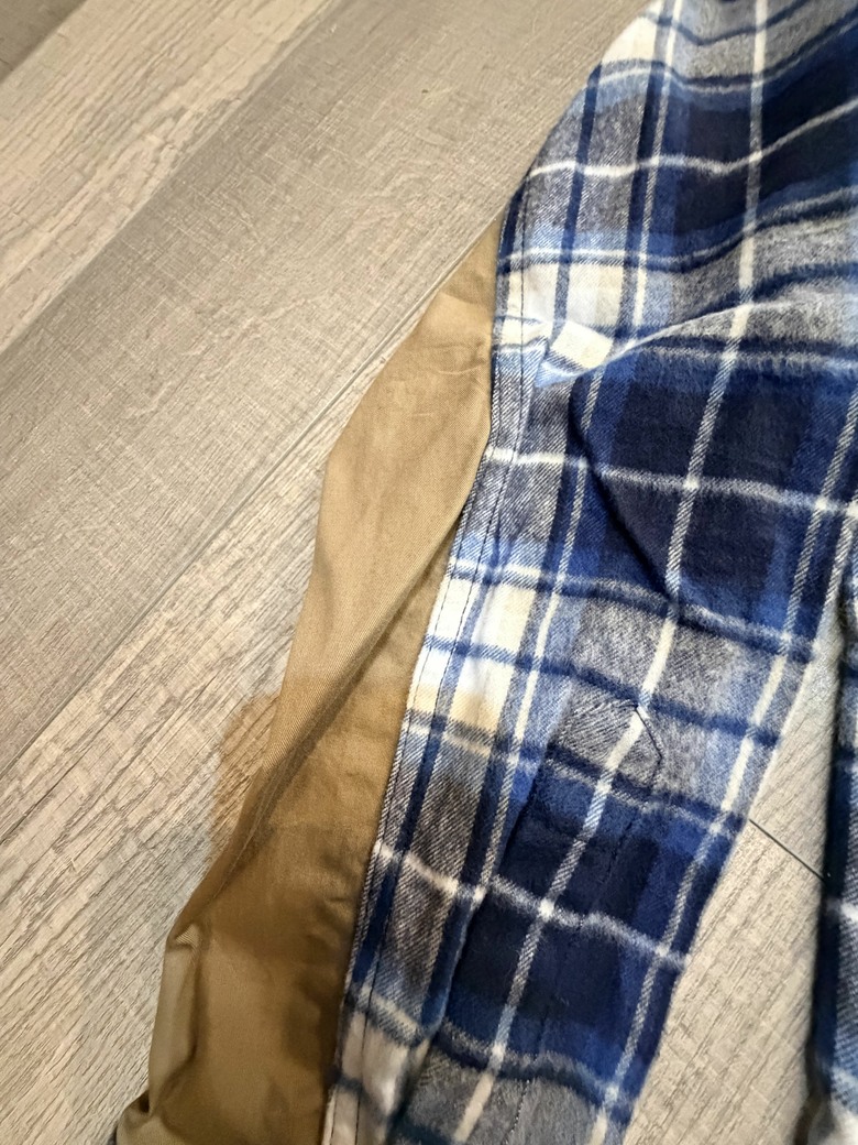 「開箱」DSQUARED2異材質拼接襯衫