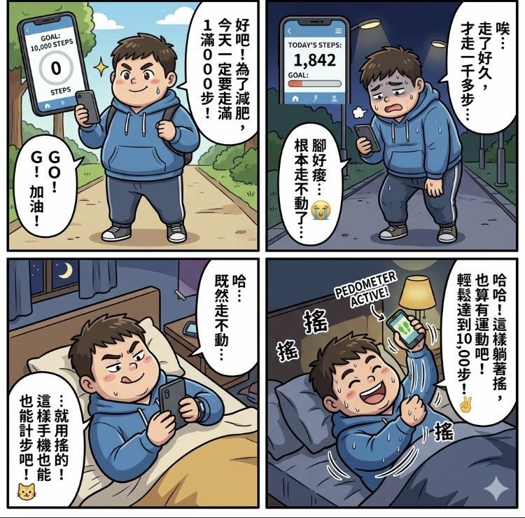 每天一萬步達成