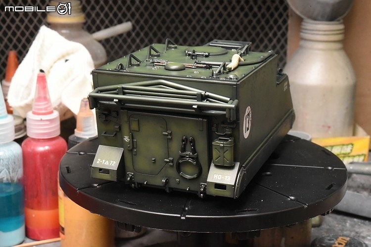 [模型製作記] M577 裝甲指揮車 1/35