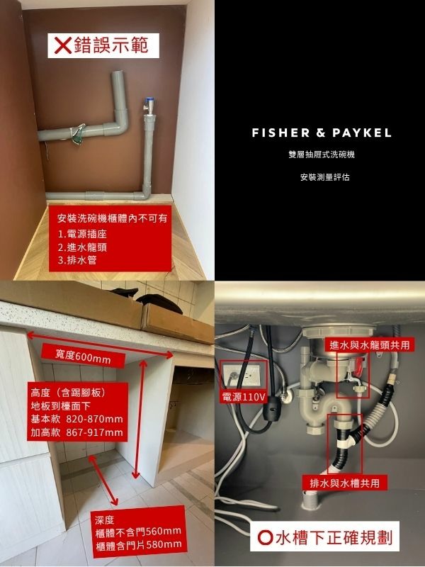 裝潢前先想好洗碗機位置!Fisher & Paykel 抽屜式洗碗機規劃分享
