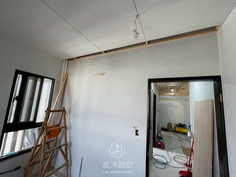 點我看大圖 【開箱】高端奶油住宅|17坪也能住出豪宅級質感|高雄室內設計