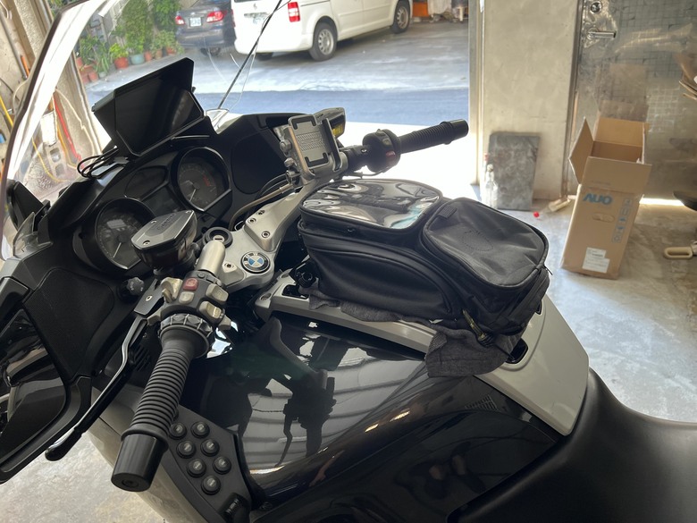 2010 BMW R1200RT 自製油箱包